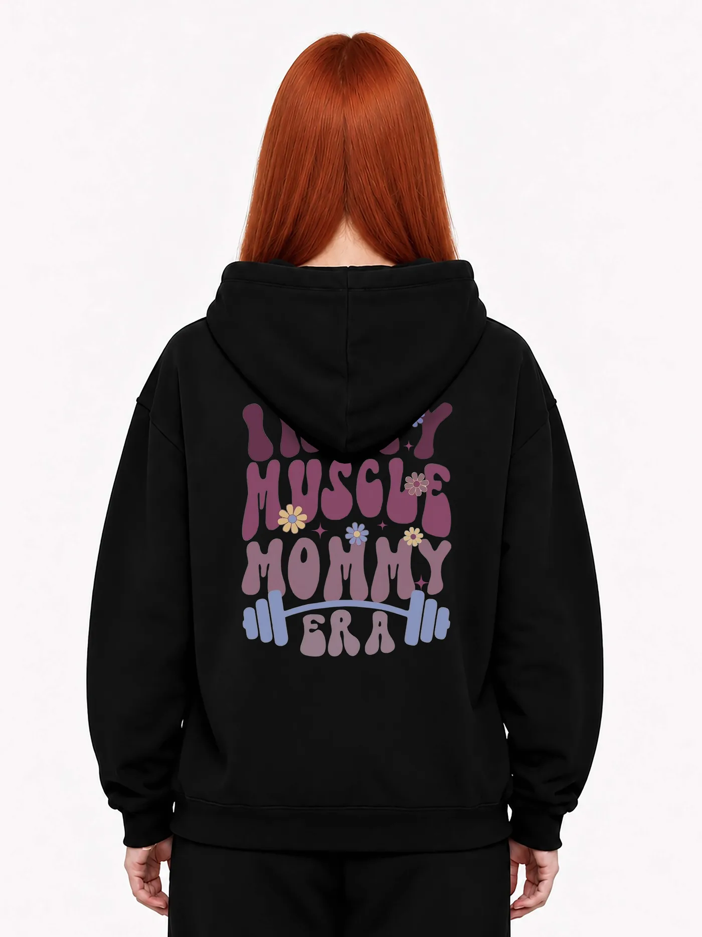 ХУДІ "MUSCLE MOMMY ERA" (БЕЗ ФЛІСУ)