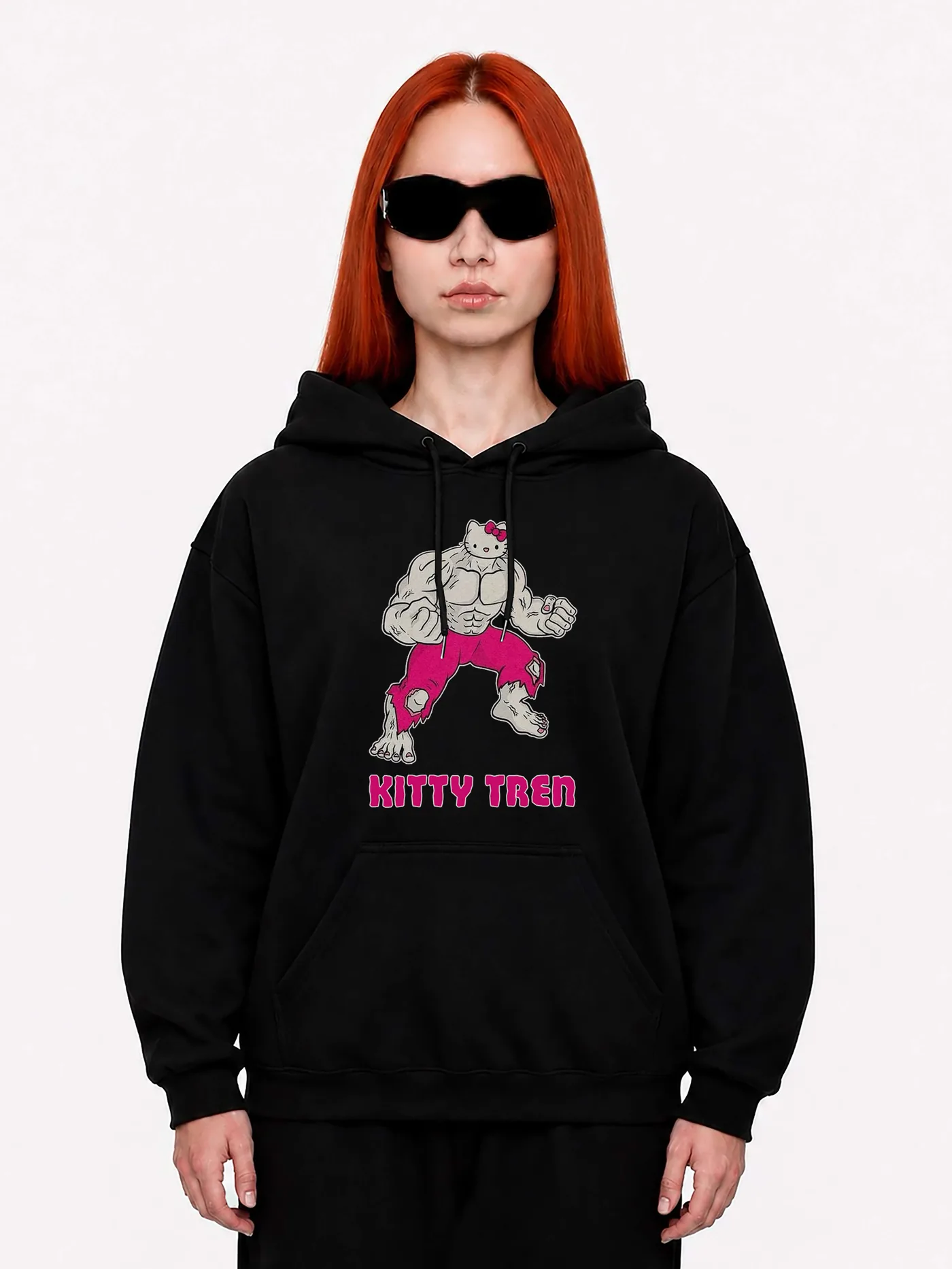 ХУДІ "KITTY TREN" (З ФЛІСОМ)