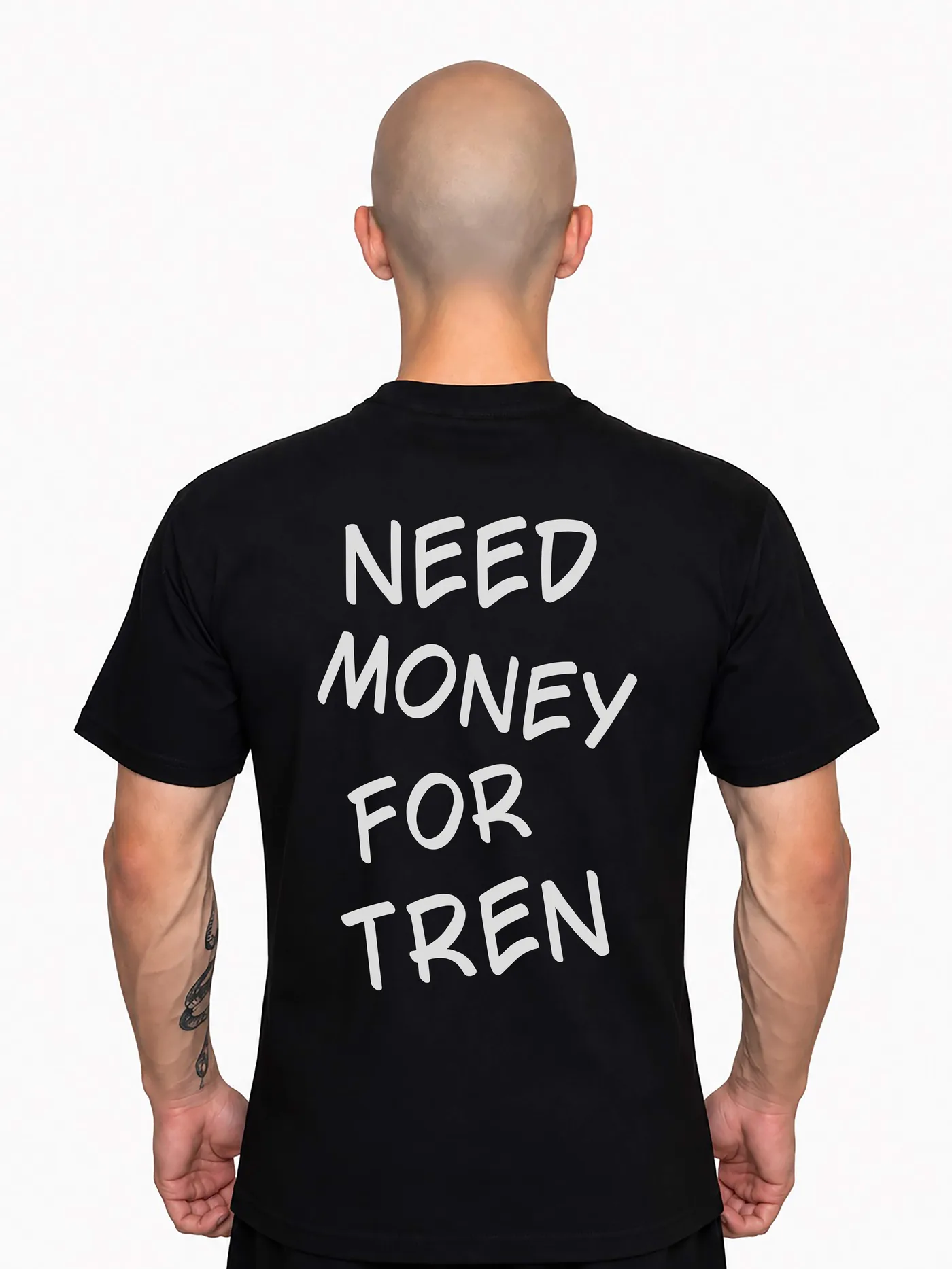 ФУТБОЛКА «NEED MONEY FOR TREN»