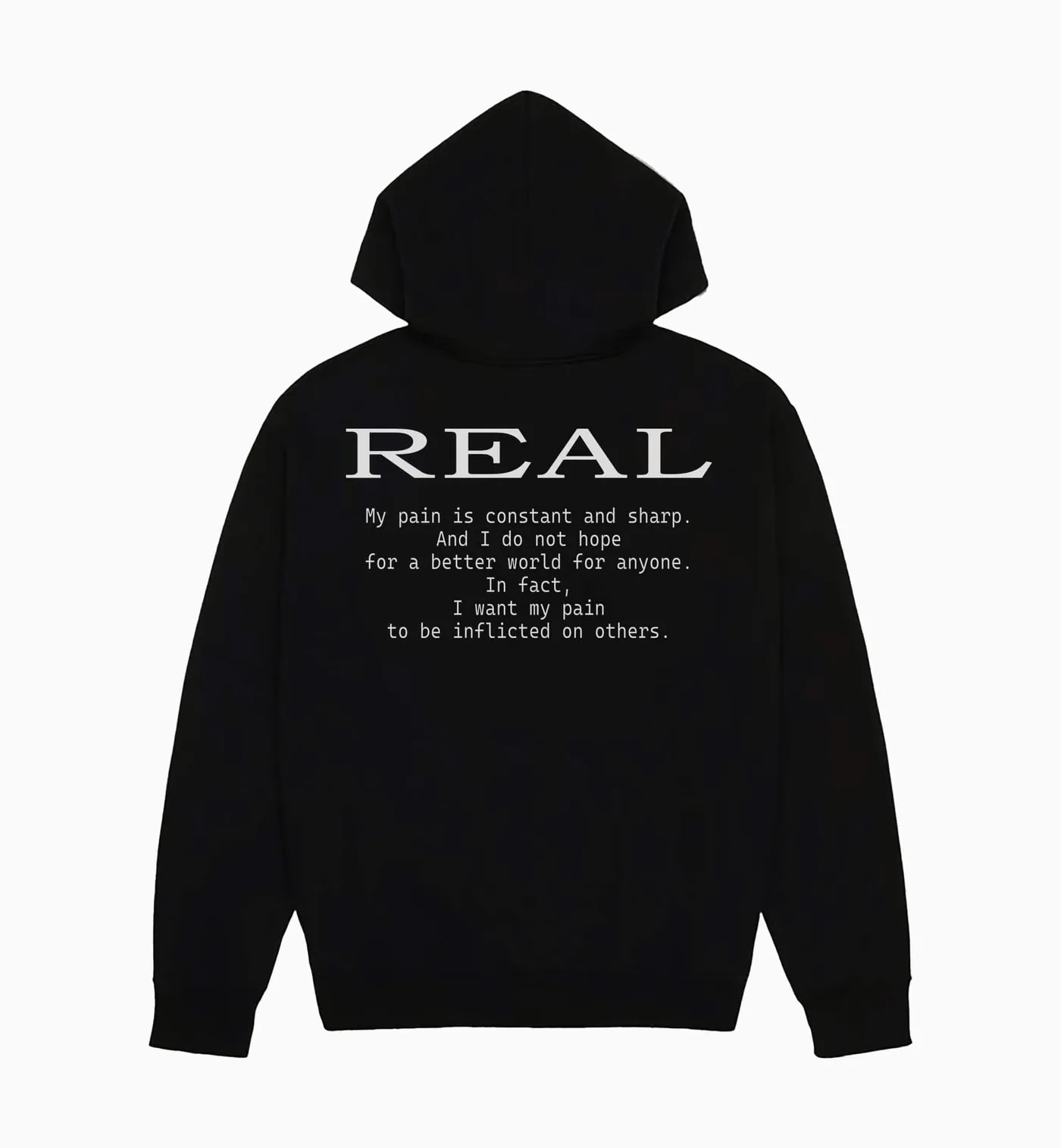 ХУДІ "REAL" (З ФЛІСОМ)