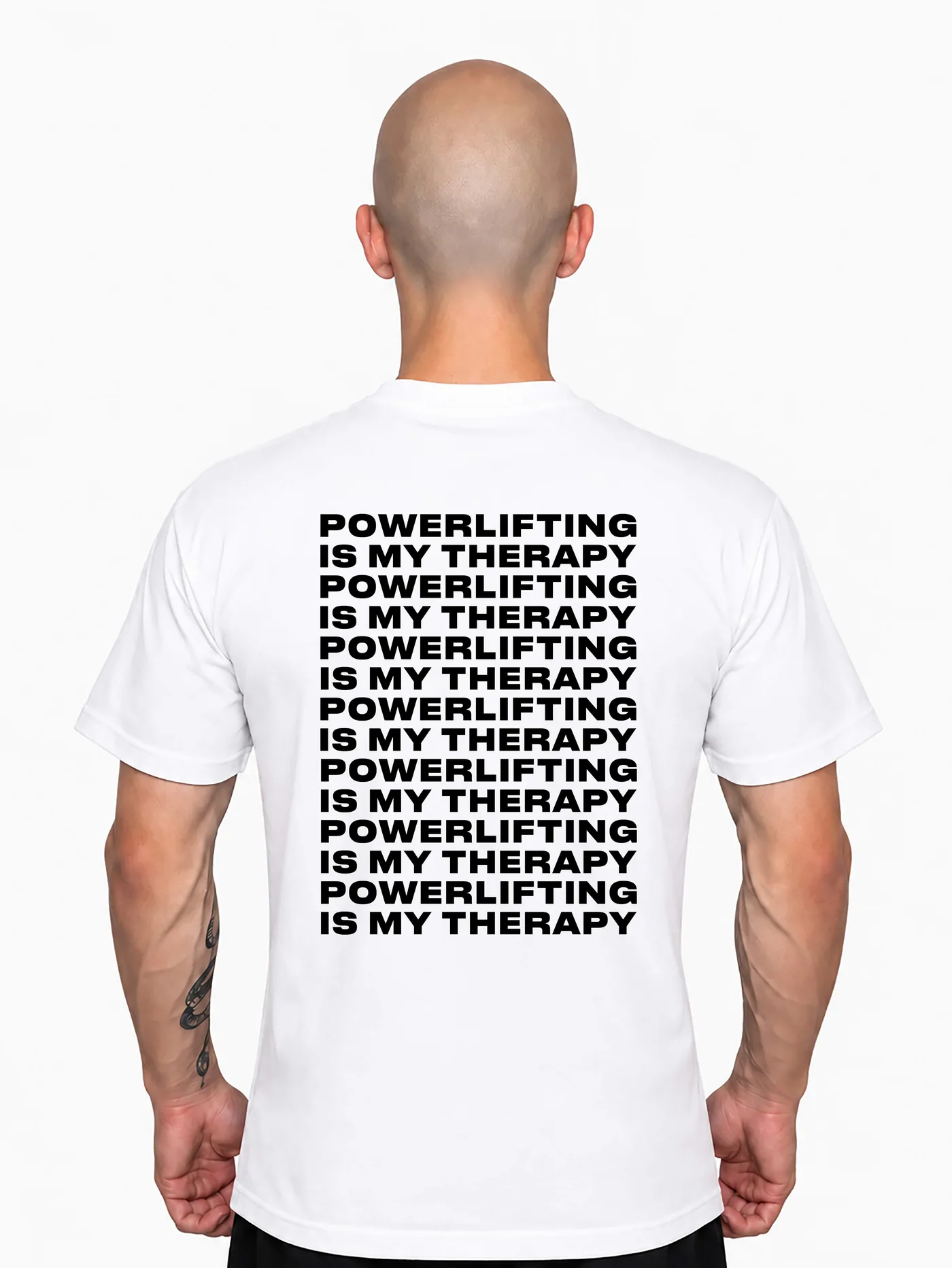 ФУТБОЛКА «POWERLIFTING - THERAPY»